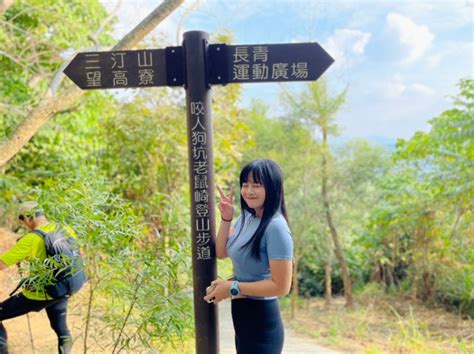 三丁山|一小時攻頂！台中太平「三汀山」超親民 登好漢坡俯瞰頭汴坑溪。